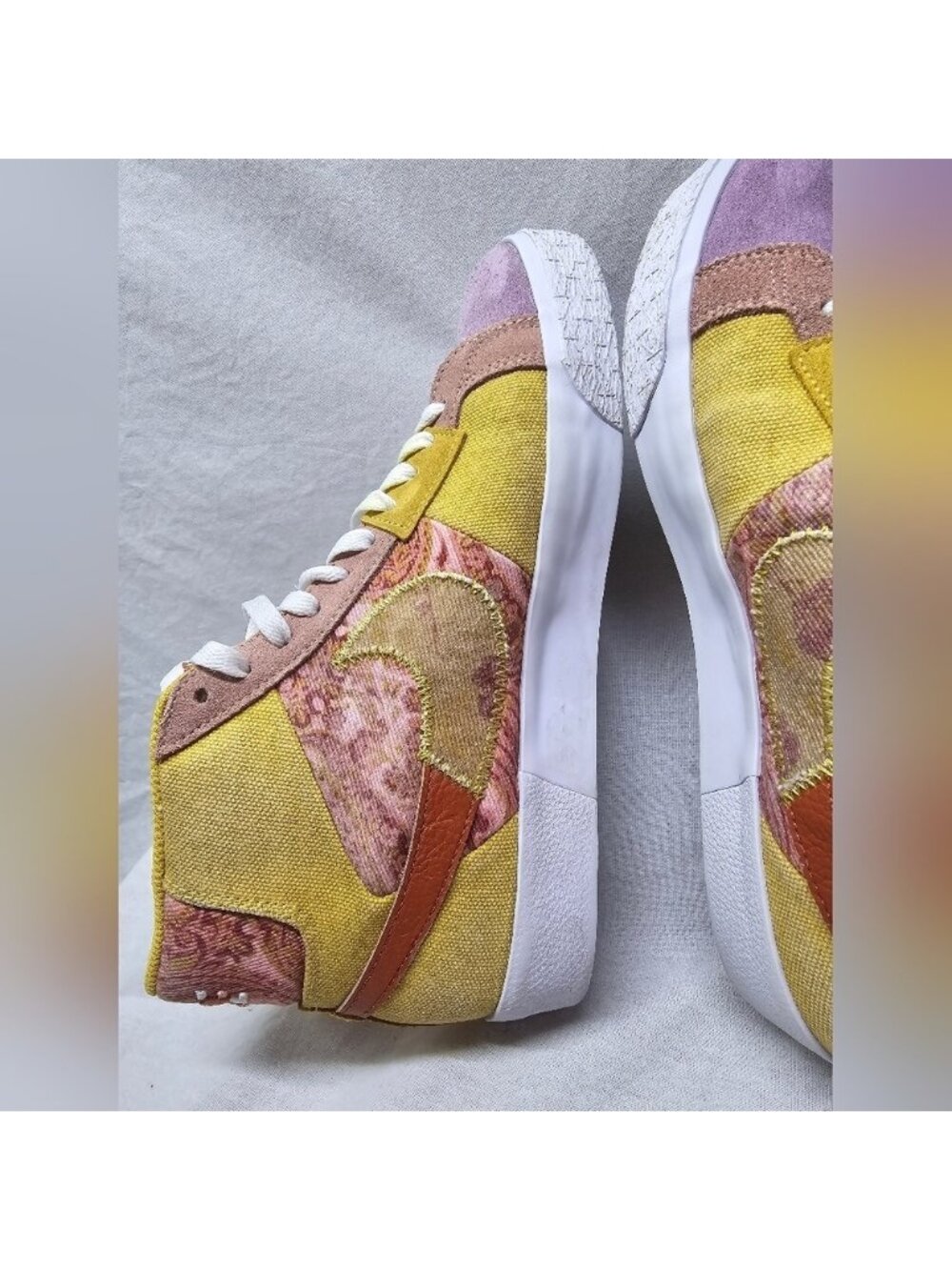 Nike SB Zoom Blazer Mid Men size 6 Premium DM0859-700 Sanded Gold Unisex - Picture 8 of 16